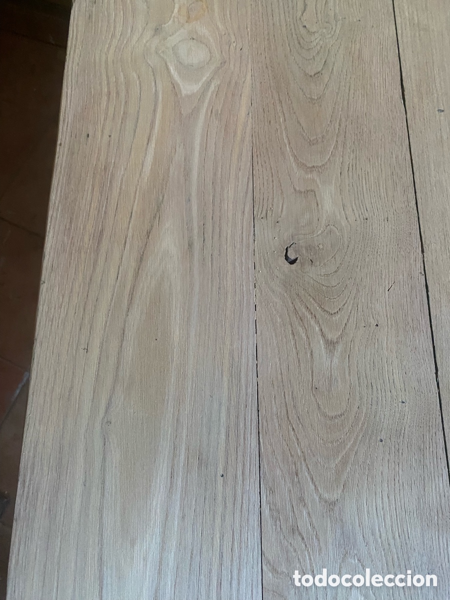 Antig&uuml;edades: Mesa de despacho en madera de roble - Foto 7