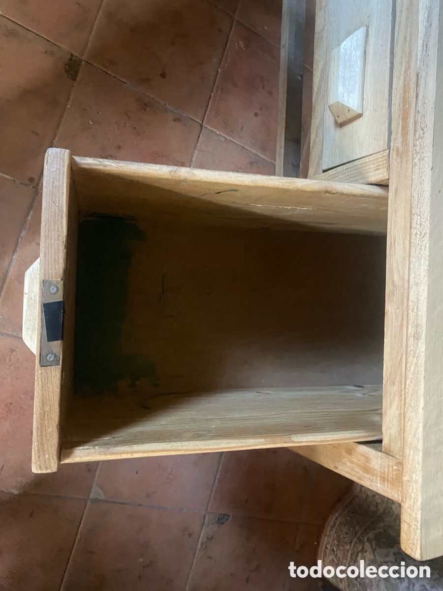 Antig&uuml;edades: Mesa de despacho en madera de roble - Foto 9