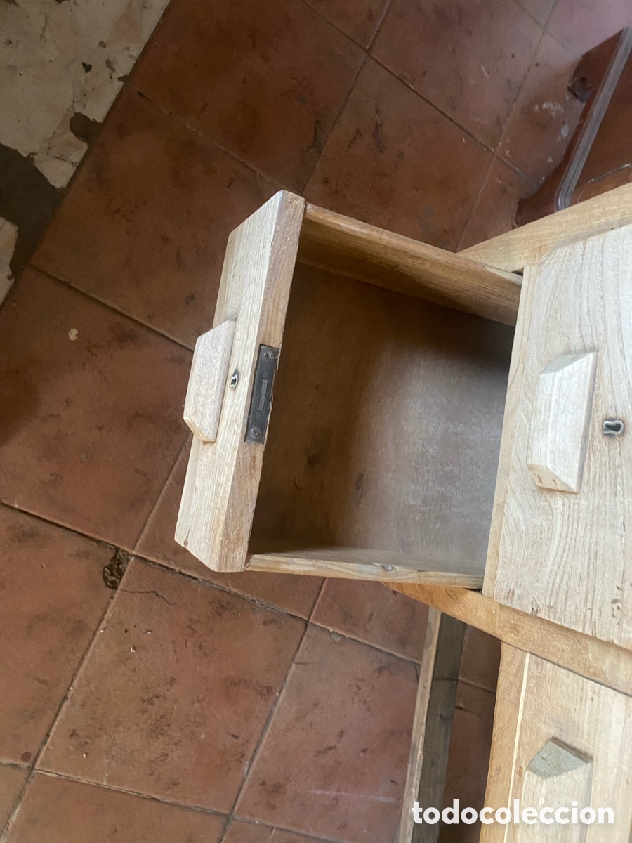 Antig&uuml;edades: Mesa de despacho en madera de roble - Foto 10