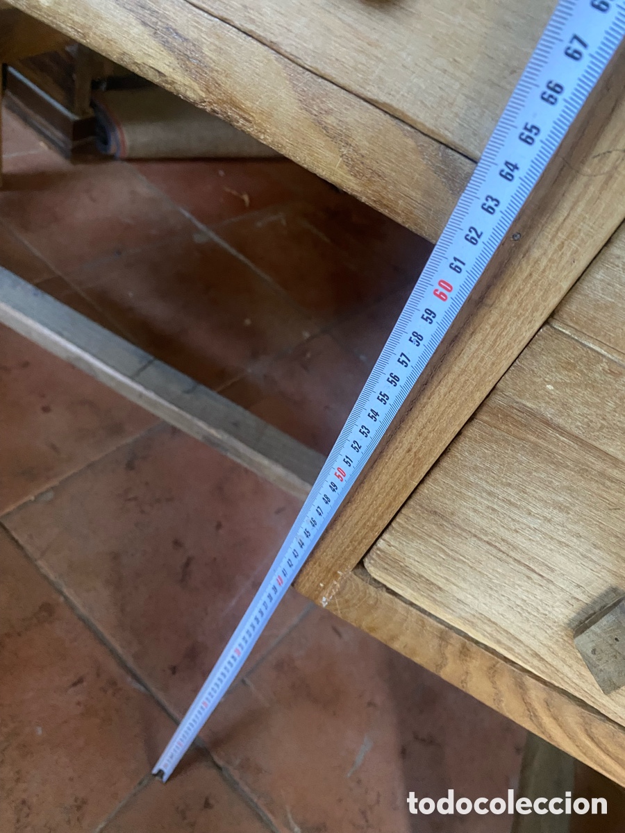 Antig&uuml;edades: Mesa de despacho en madera de roble - Foto 16