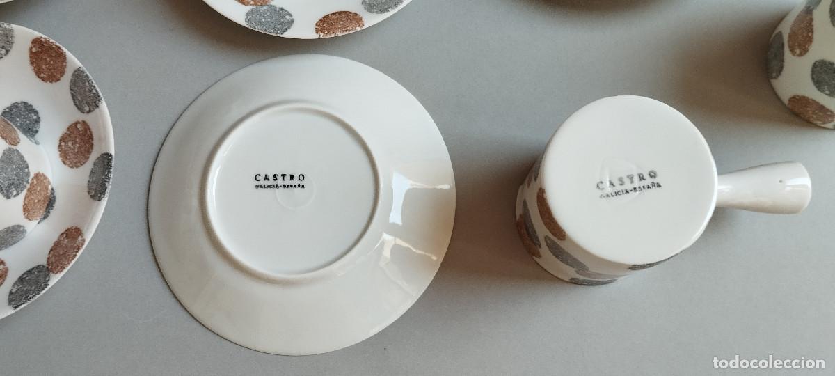 Antig&uuml;edades: Cafetera , Tazas y platos de caf&eacute; 5 - Castro - Foto 5