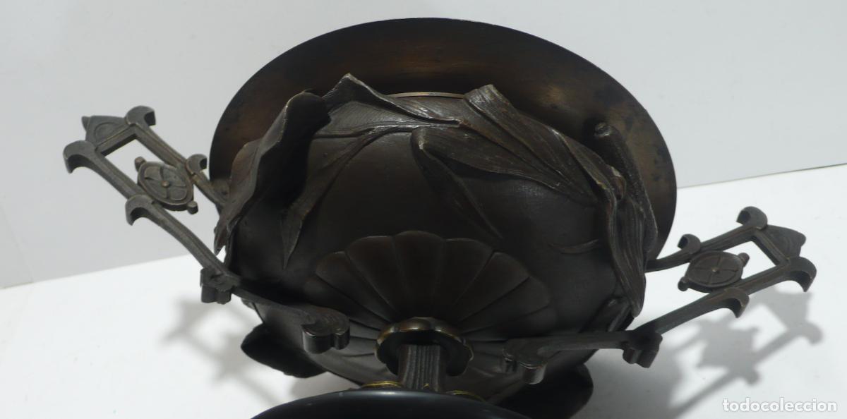 Antig&uuml;edades: CENTRO DE MESA EN BRONCE - Foto 3