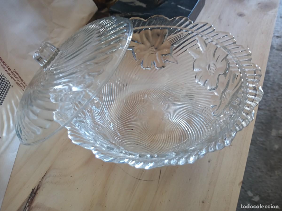 Antig&uuml;edades: PRECIOSA BOMBONERA DE CRISTAL - Foto 2