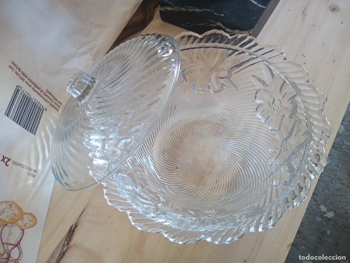 Antig&uuml;edades: PRECIOSA BOMBONERA DE CRISTAL - Foto 3