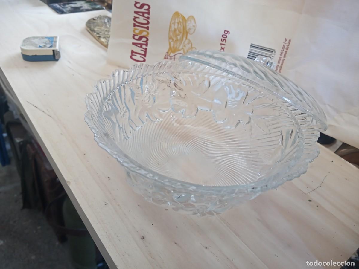 Antig&uuml;edades: PRECIOSA BOMBONERA DE CRISTAL - Foto 5