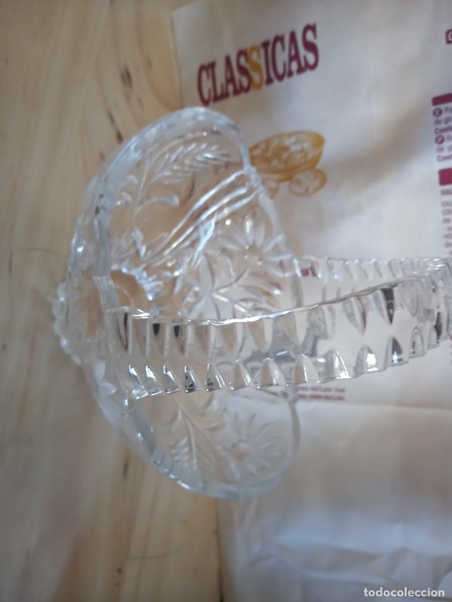 Antig&uuml;edades: BONITA CESTA DE CRISTAL - Foto 3