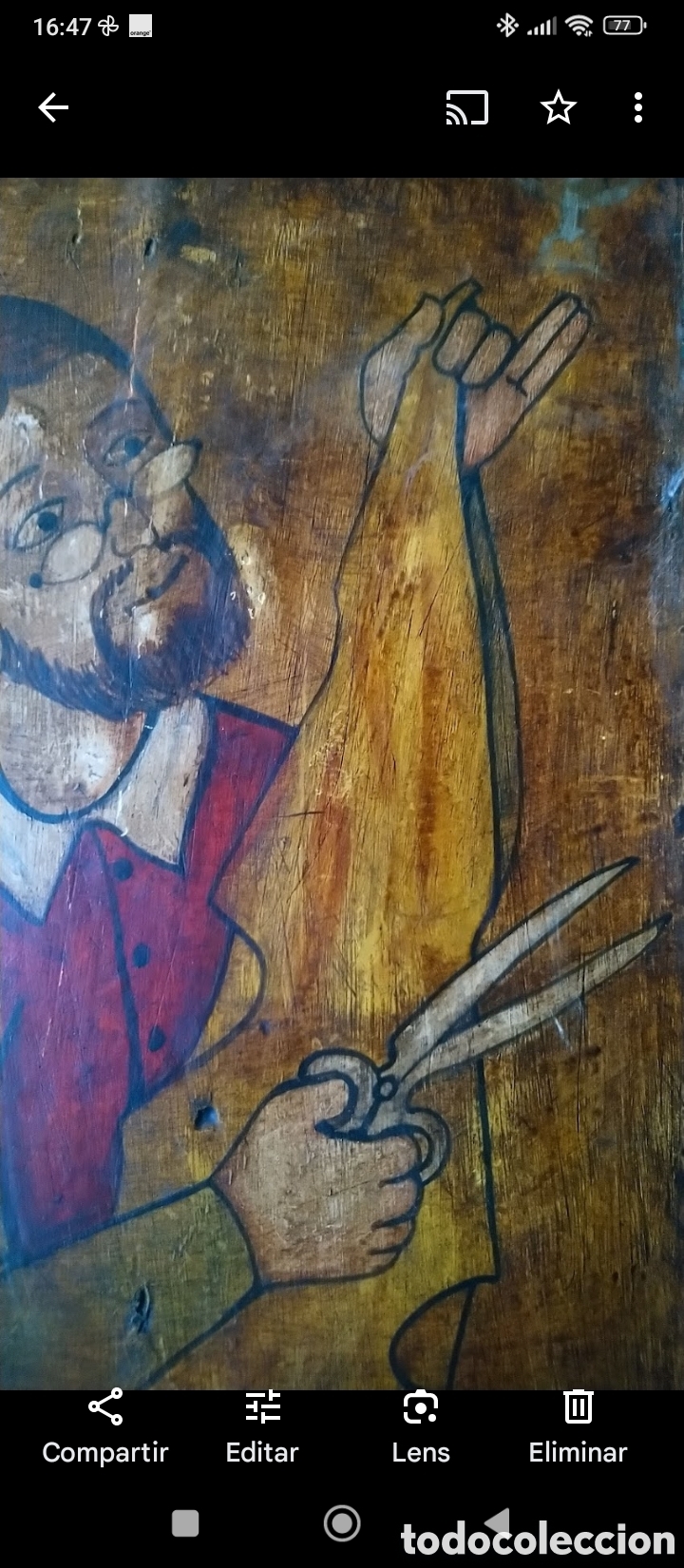 Antig&uuml;edades: Dos pinturas &oacute;leo sobre tablas - Foto 4