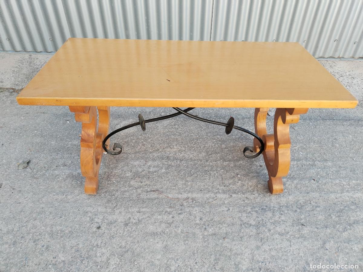 Antig&uuml;edades: mesa baja tipo castellana - Foto 3