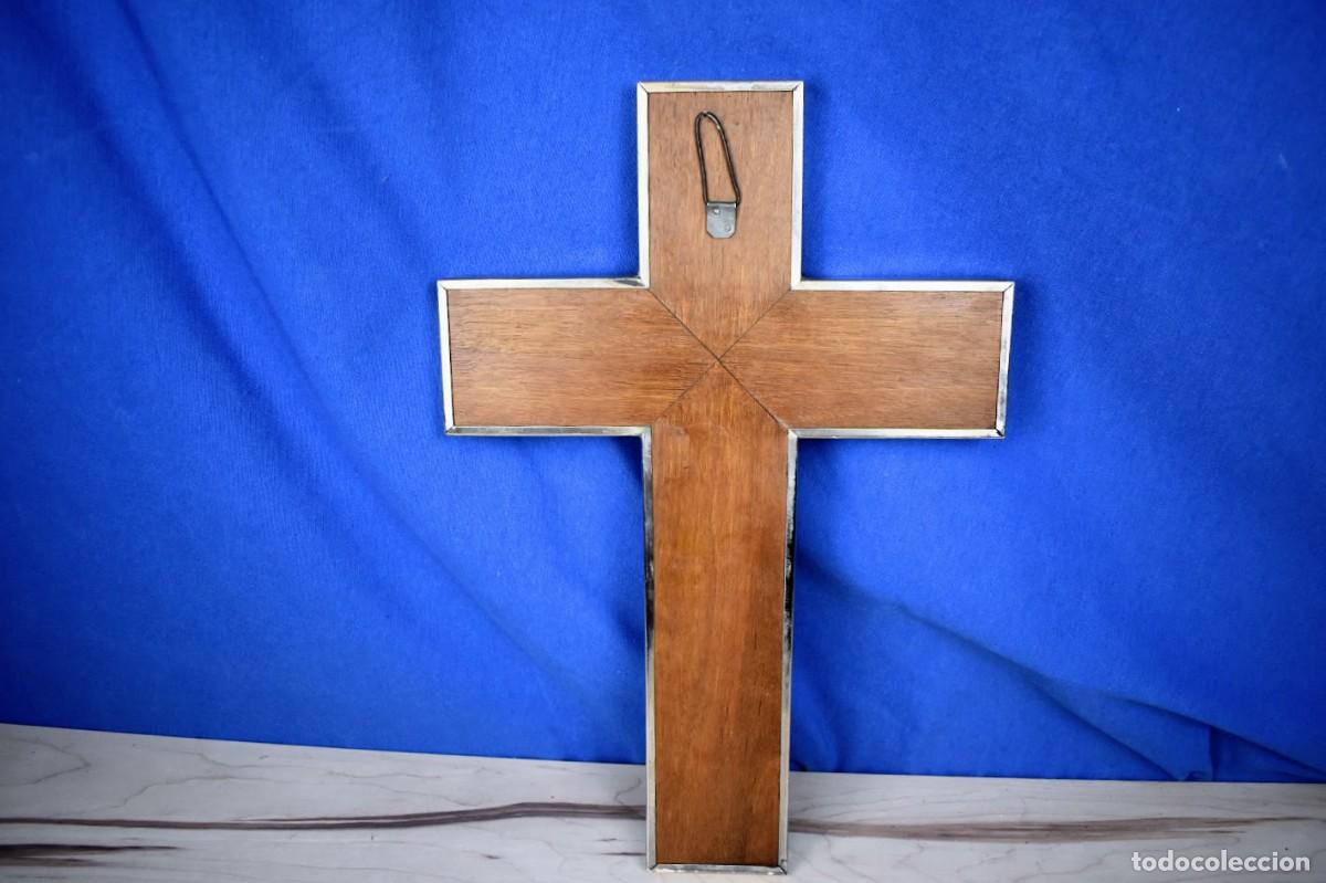 Antig&uuml;edades: Crucificado con cruz de madera - Foto 7