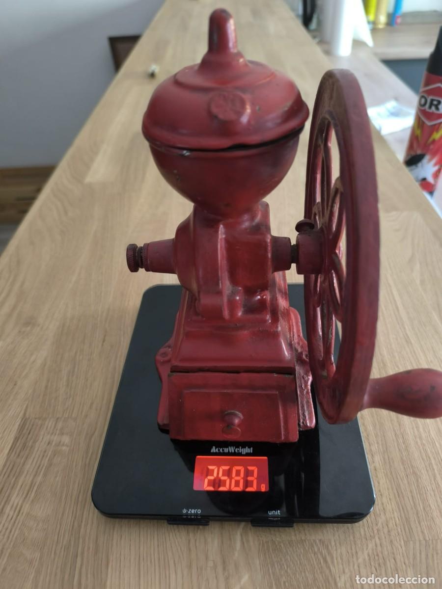 Antig&uuml;edades: Molinillo Rojo de caf&eacute;, marca Lie - Foto 7