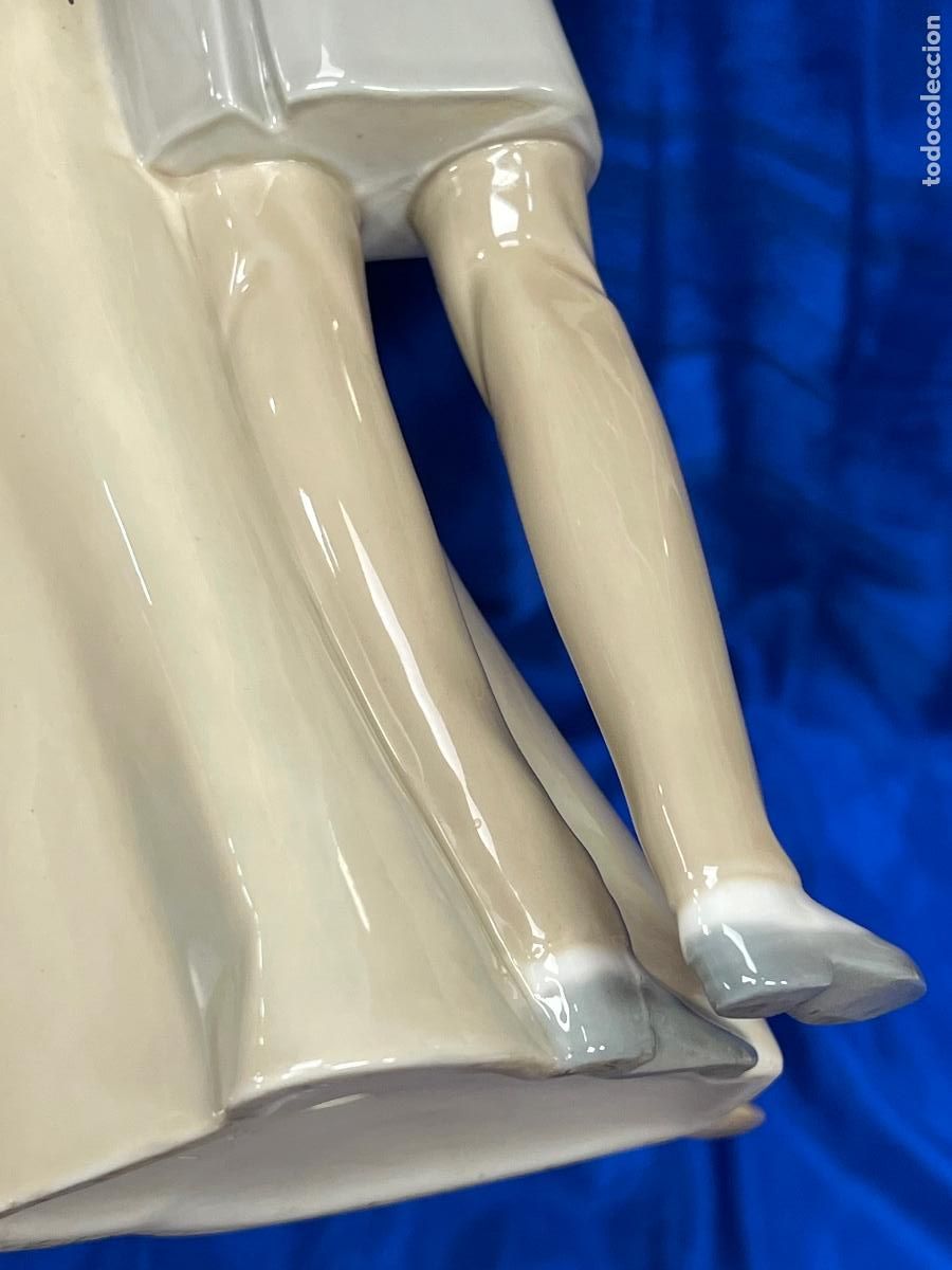 Antig&uuml;edades: PAREJA DE NOVIOS LLADRO ROSAL - Foto 13