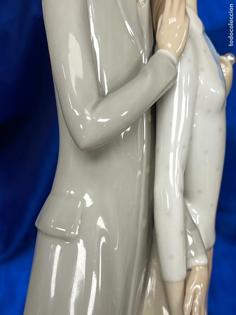 Antig&uuml;edades: PAREJA DE NOVIOS LLADRO ROSAL - Foto 20