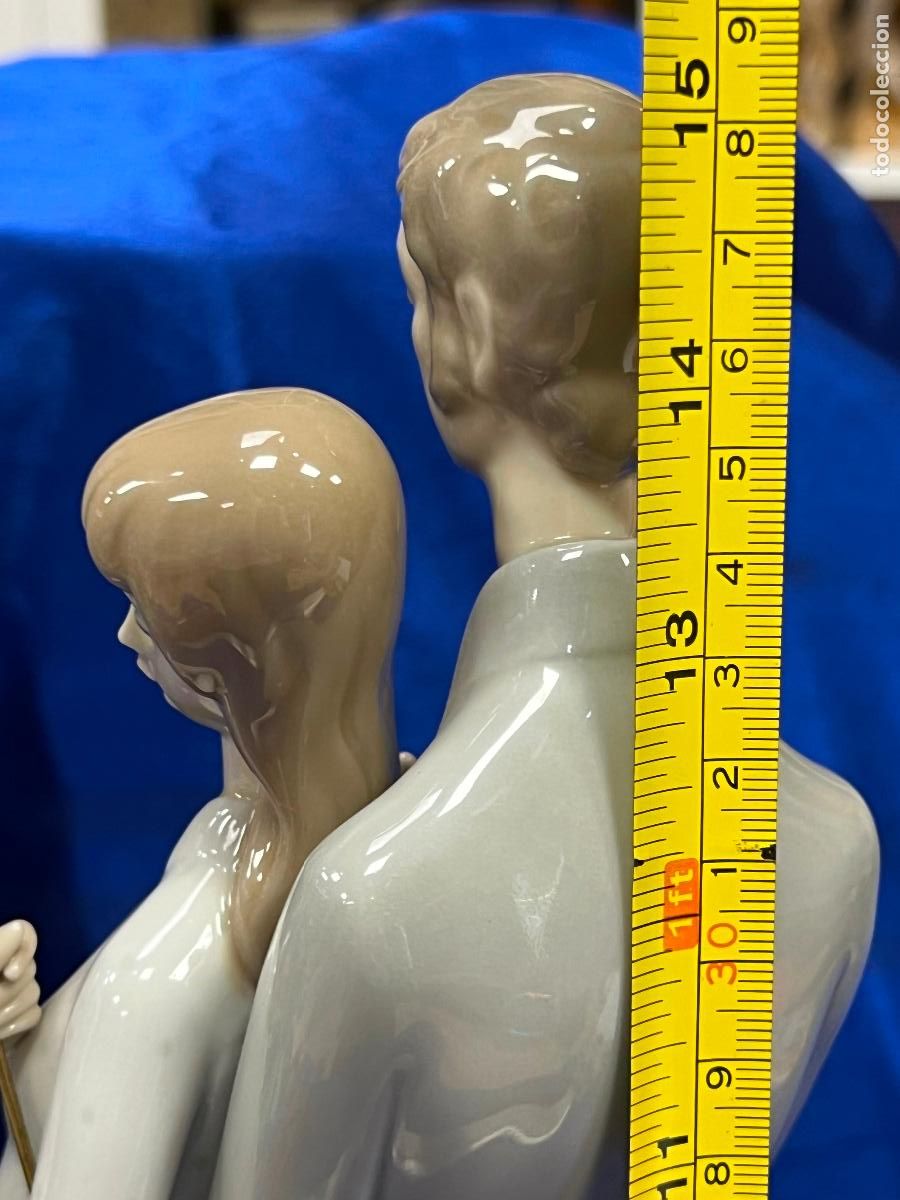 Antig&uuml;edades: PAREJA DE NOVIOS LLADRO ROSAL - Foto 21