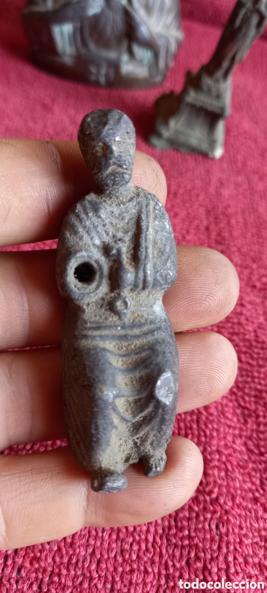 Antig&uuml;edades: ANTIGUO LOTE FIGURAS RELIGIOSAS - Foto 17