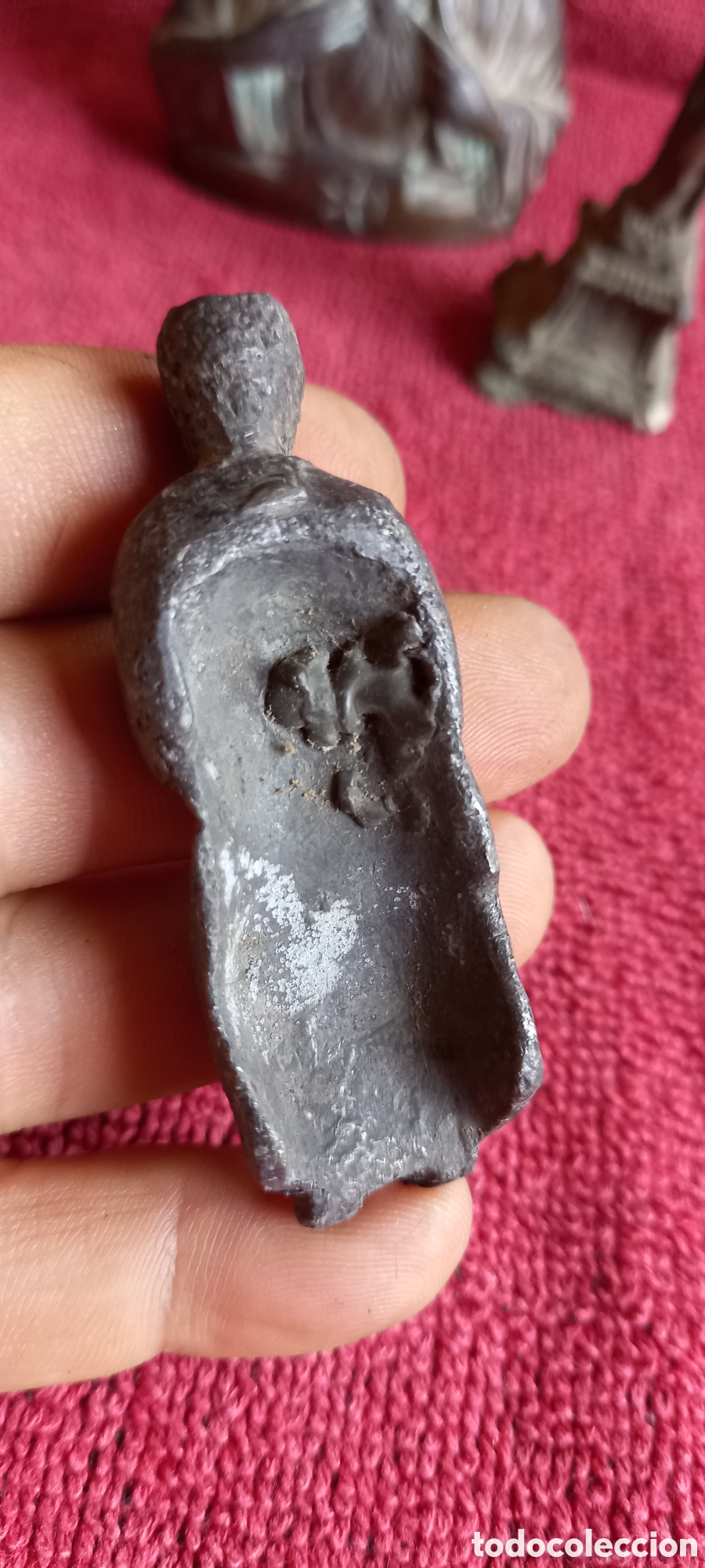 Antig&uuml;edades: ANTIGUO LOTE FIGURAS RELIGIOSAS - Foto 18