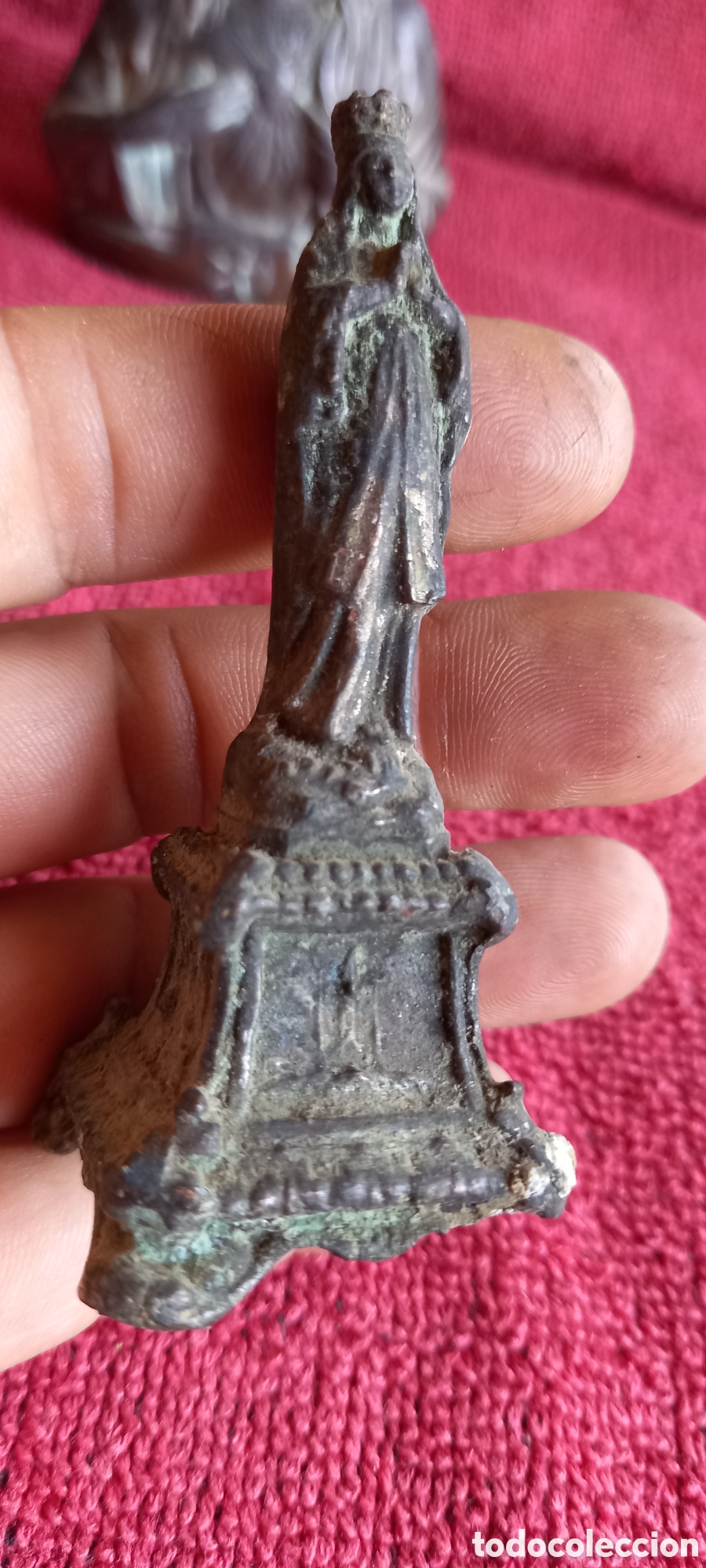 Antig&uuml;edades: ANTIGUO LOTE FIGURAS RELIGIOSAS - Foto 20