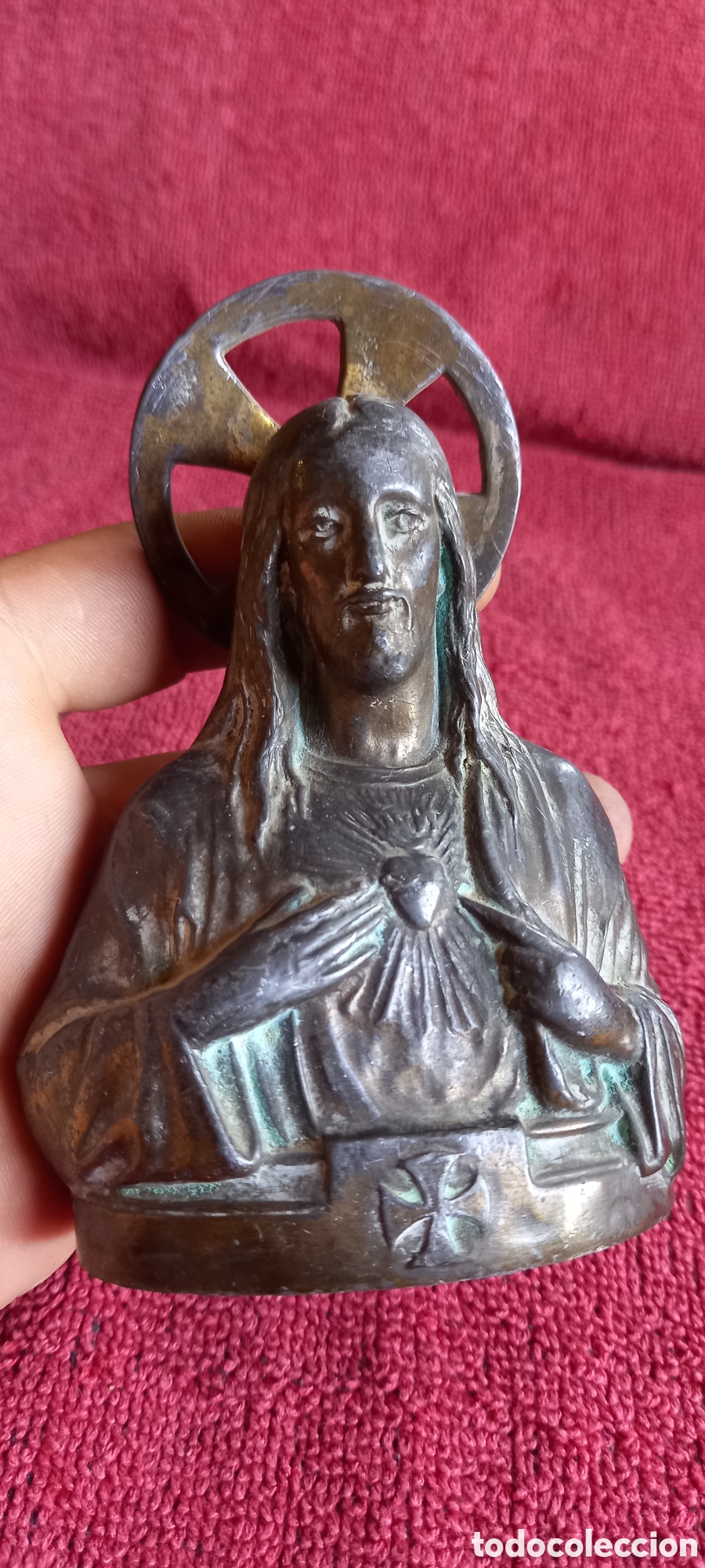 Antig&uuml;edades: ANTIGUO LOTE FIGURAS RELIGIOSAS - Foto 23