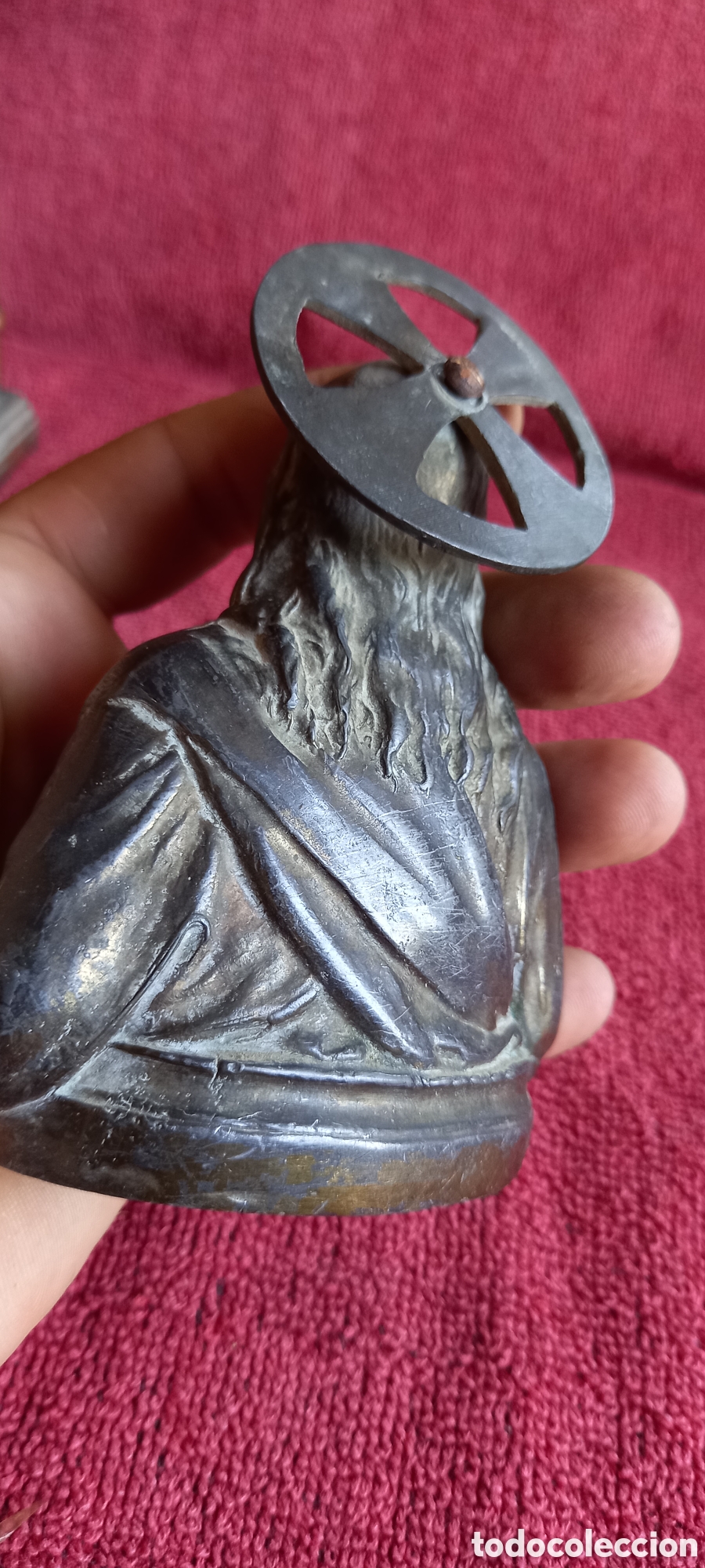 Antig&uuml;edades: ANTIGUO LOTE FIGURAS RELIGIOSAS - Foto 25