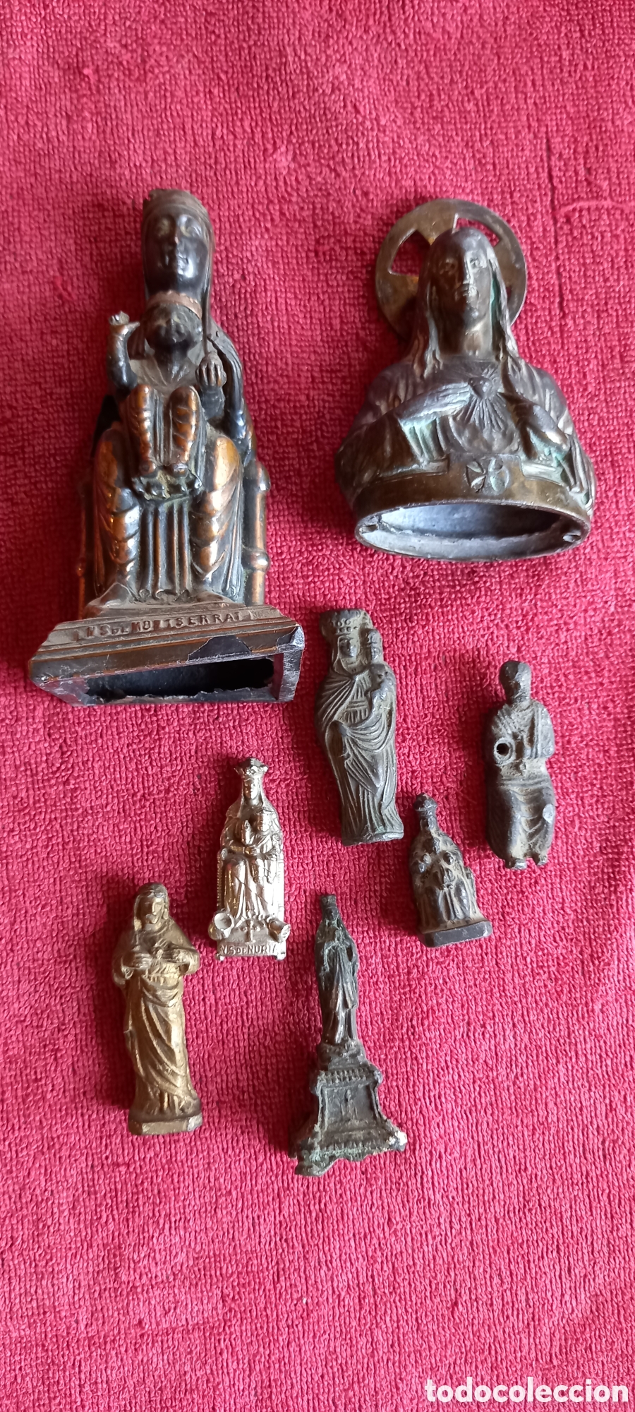 Antig&uuml;edades: ANTIGUO LOTE FIGURAS RELIGIOSAS - Foto 27