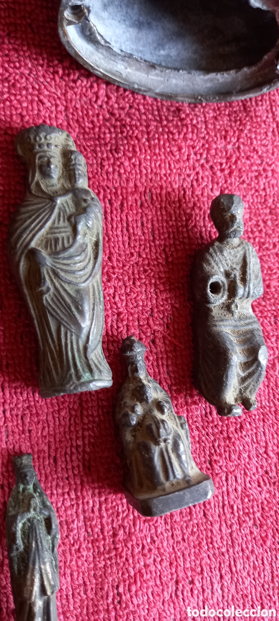 Antig&uuml;edades: ANTIGUO LOTE FIGURAS RELIGIOSAS - Foto 28