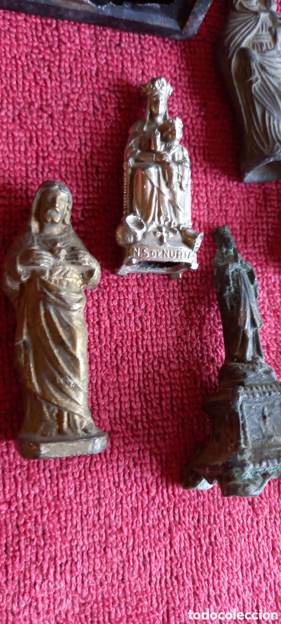 Antig&uuml;edades: ANTIGUO LOTE FIGURAS RELIGIOSAS - Foto 29