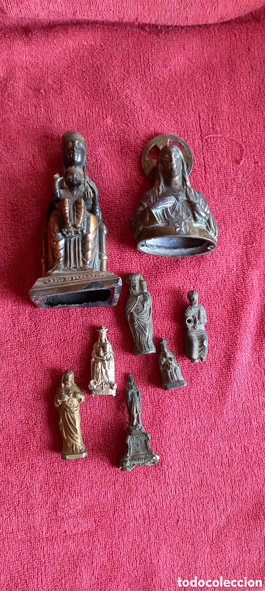 Antig&uuml;edades: ANTIGUO LOTE FIGURAS RELIGIOSAS - Foto 30