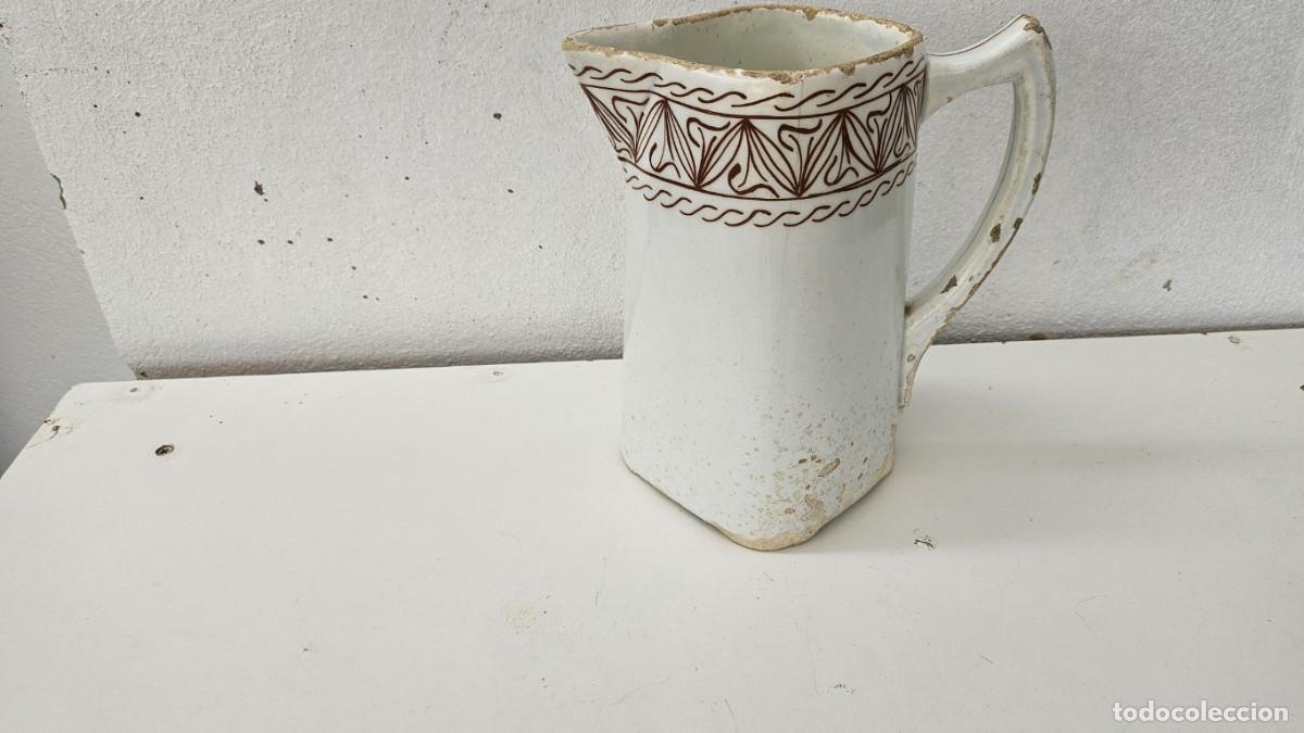 Antig&uuml;edades: jarra de ceramica antigua - Foto 1