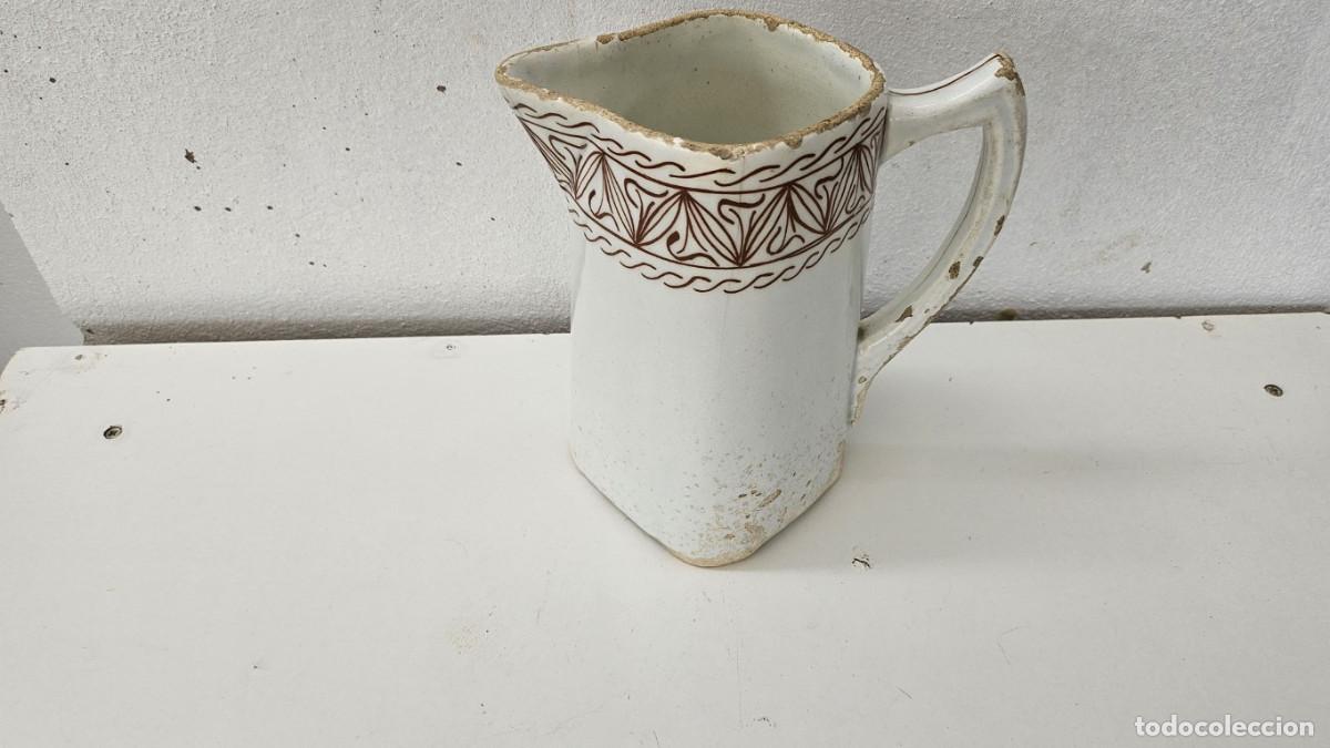 Antig&uuml;edades: jarra de ceramica antigua - Foto 2