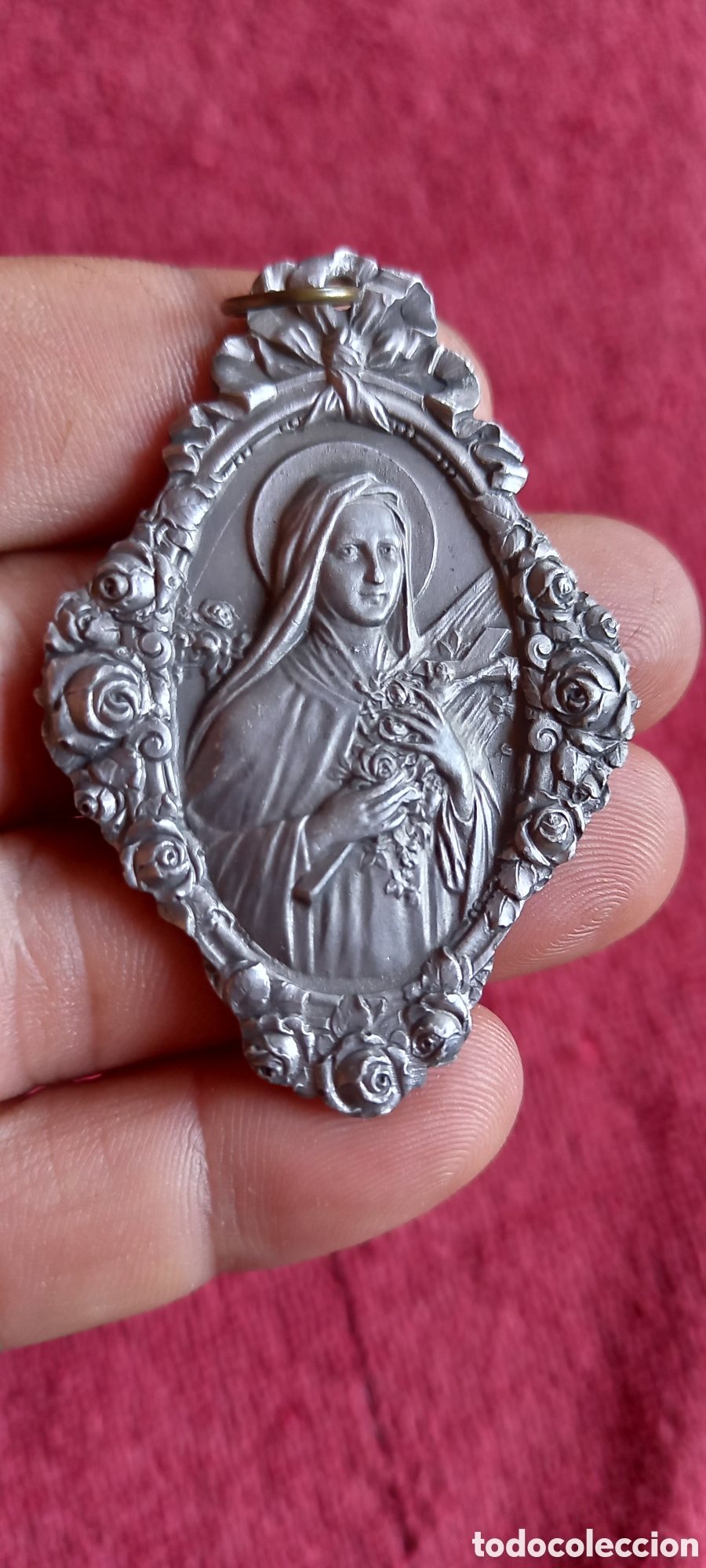 Antig&uuml;edades: BONITA MEDALLA RELIGIOSA - Foto 2