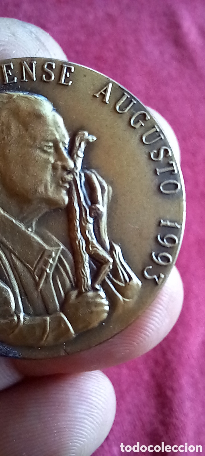 Antig&uuml;edades: ANTIGUA MEDALLA RELIGIOSA - Foto 3