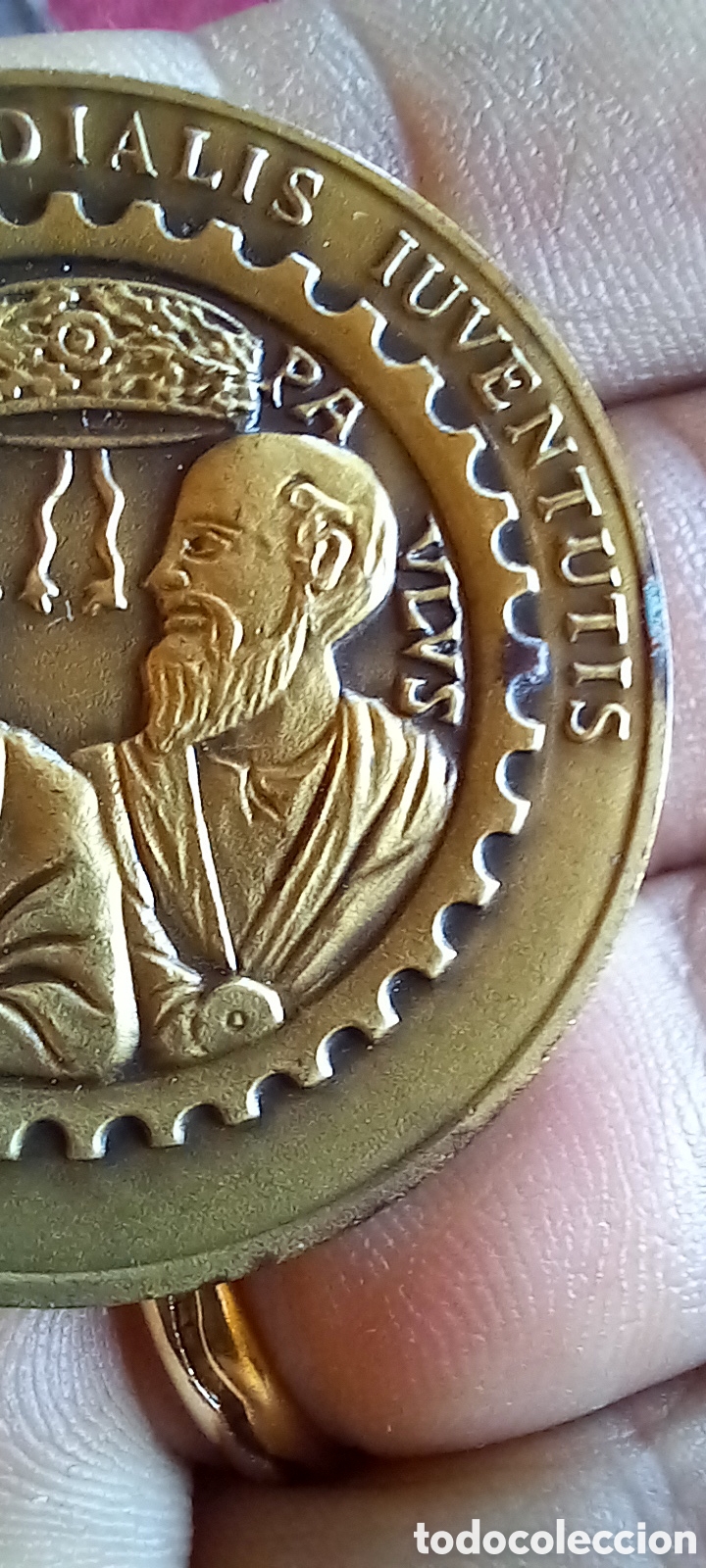 Antig&uuml;edades: ANTIGUA MEDALLA RELIGIOSA - Foto 6