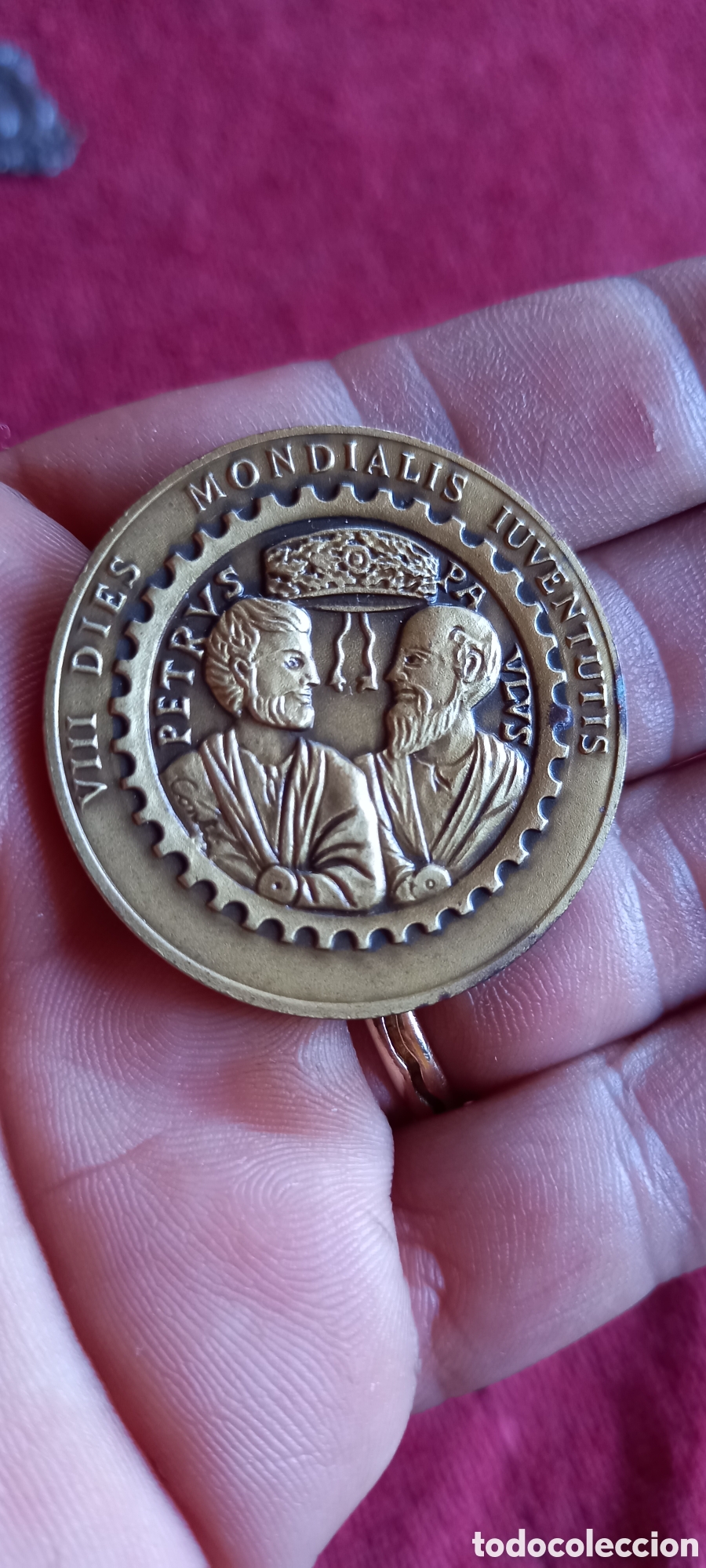Antig&uuml;edades: ANTIGUA MEDALLA RELIGIOSA - Foto 7