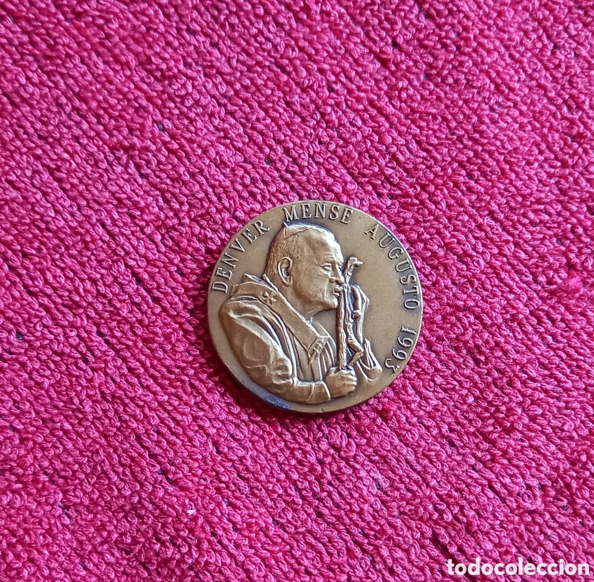 Antig&uuml;edades: ANTIGUA MEDALLA RELIGIOSA - Foto 1