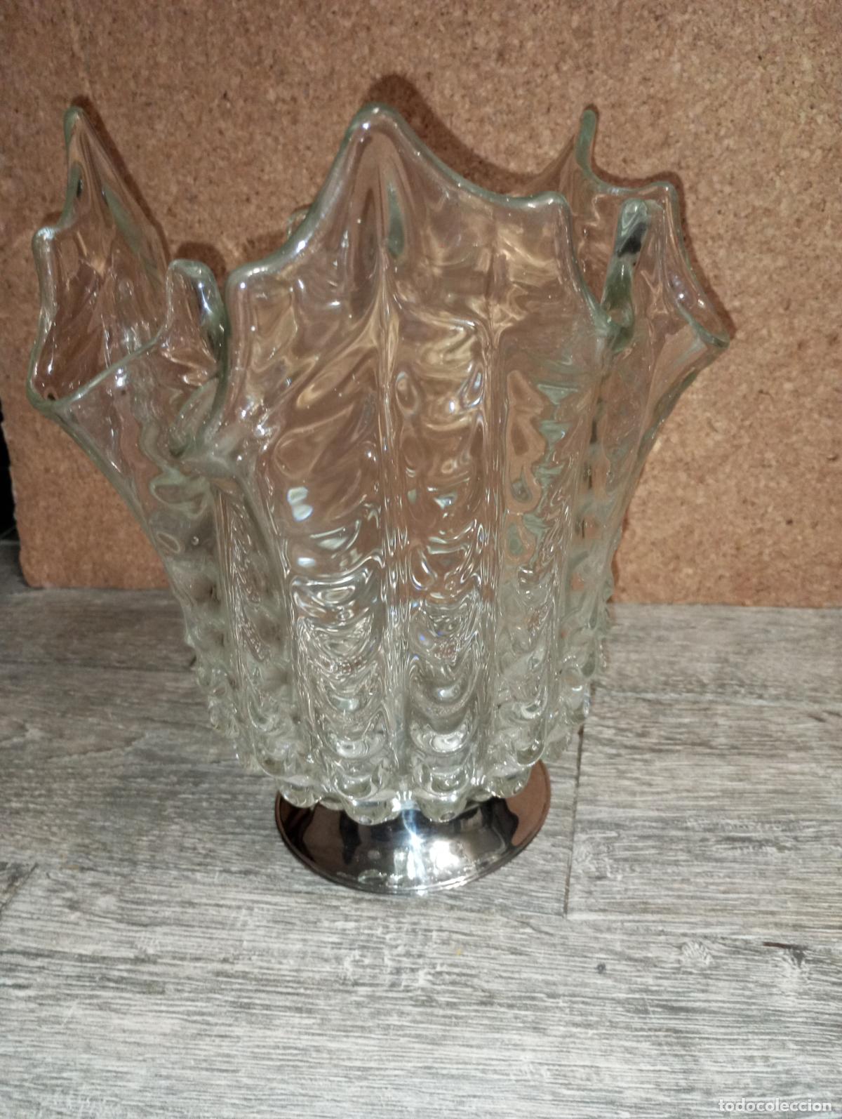 Antig&uuml;edades: Centro de mesa cristal de murano - Foto 9
