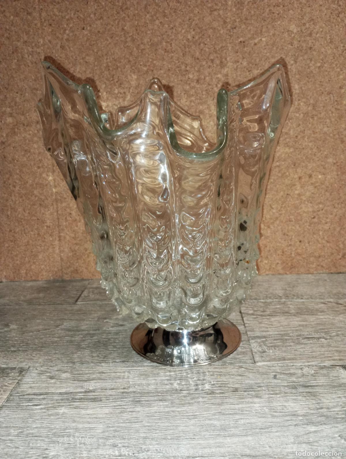 Antig&uuml;edades: Centro de mesa cristal de murano - Foto 10