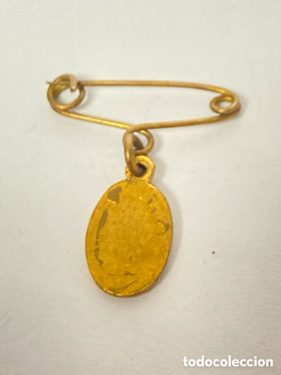 Antig&uuml;edades: Broche de sagrado coraz&oacute;n /B92 - Foto 2