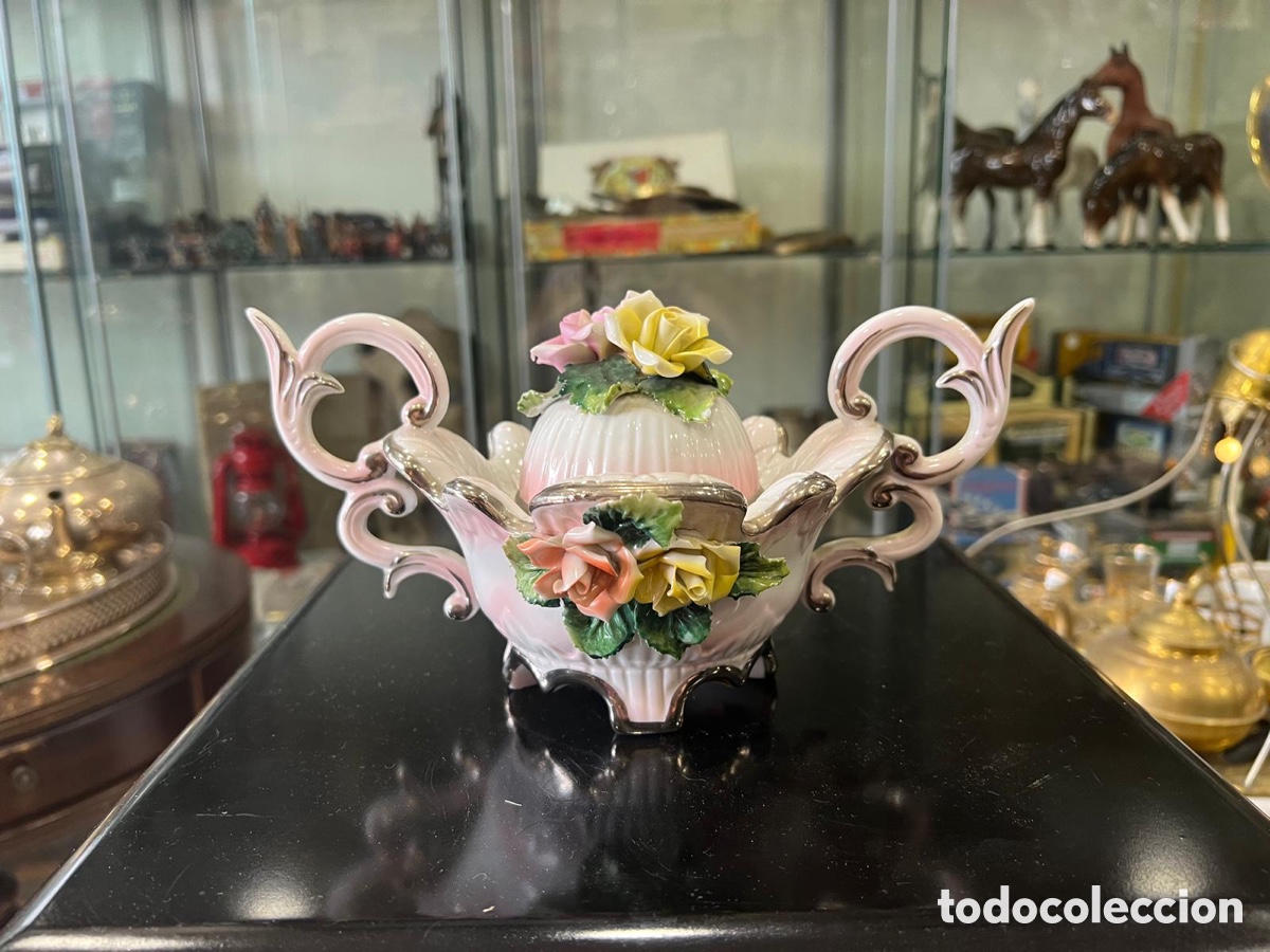Antig&uuml;edades: Precioso centro de mesa, marcado - Foto 1