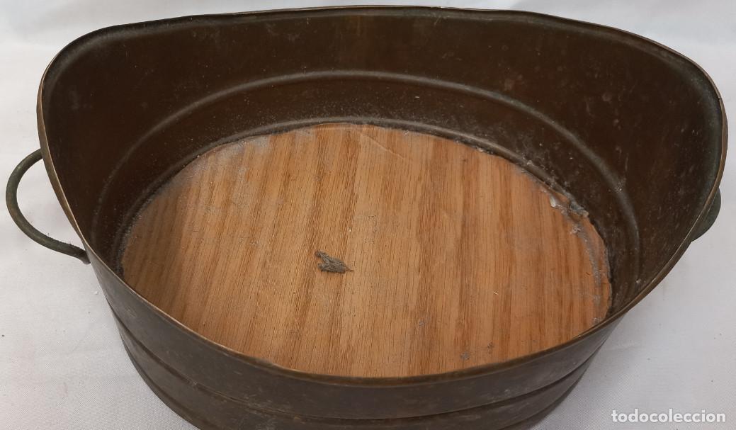 Antig&uuml;edades: ANTIGUO CENTRO DE MESA O SIM. DE COBRE O LATON - Foto 3