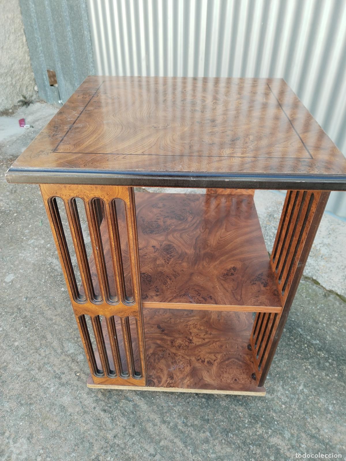 Antig&uuml;edades: mueble libreria giratoria - Foto 5