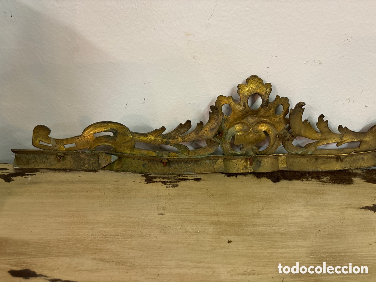 Antig&uuml;edades: Remate para fuego de bronce - Foto 5