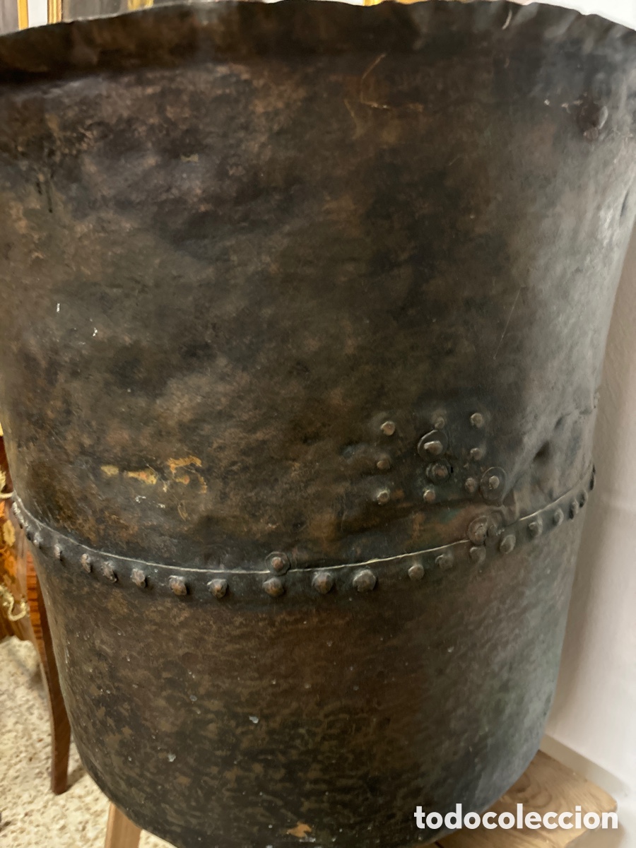 Antig&uuml;edades: Cuenco grande de bronce - Foto 3
