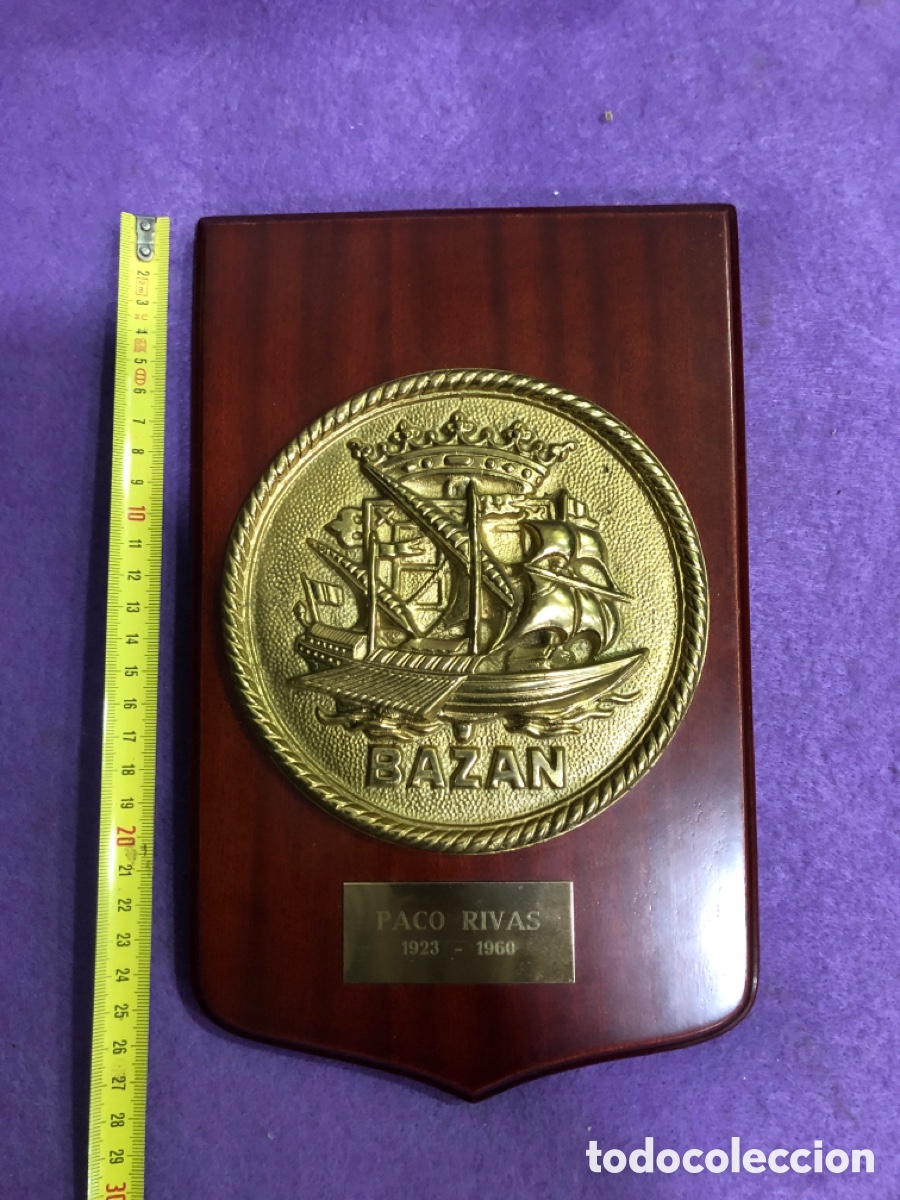 Antig&uuml;edades: Metopa bronce Bazan, Ferrol (L101) - Foto 1