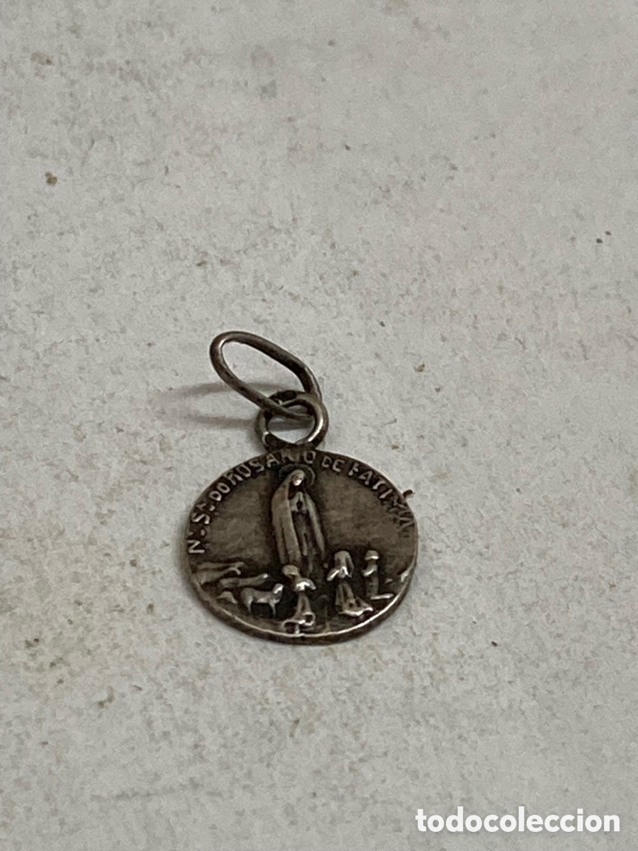 Antig&uuml;edades: Medalla de plata religiosa C298 - Foto 1