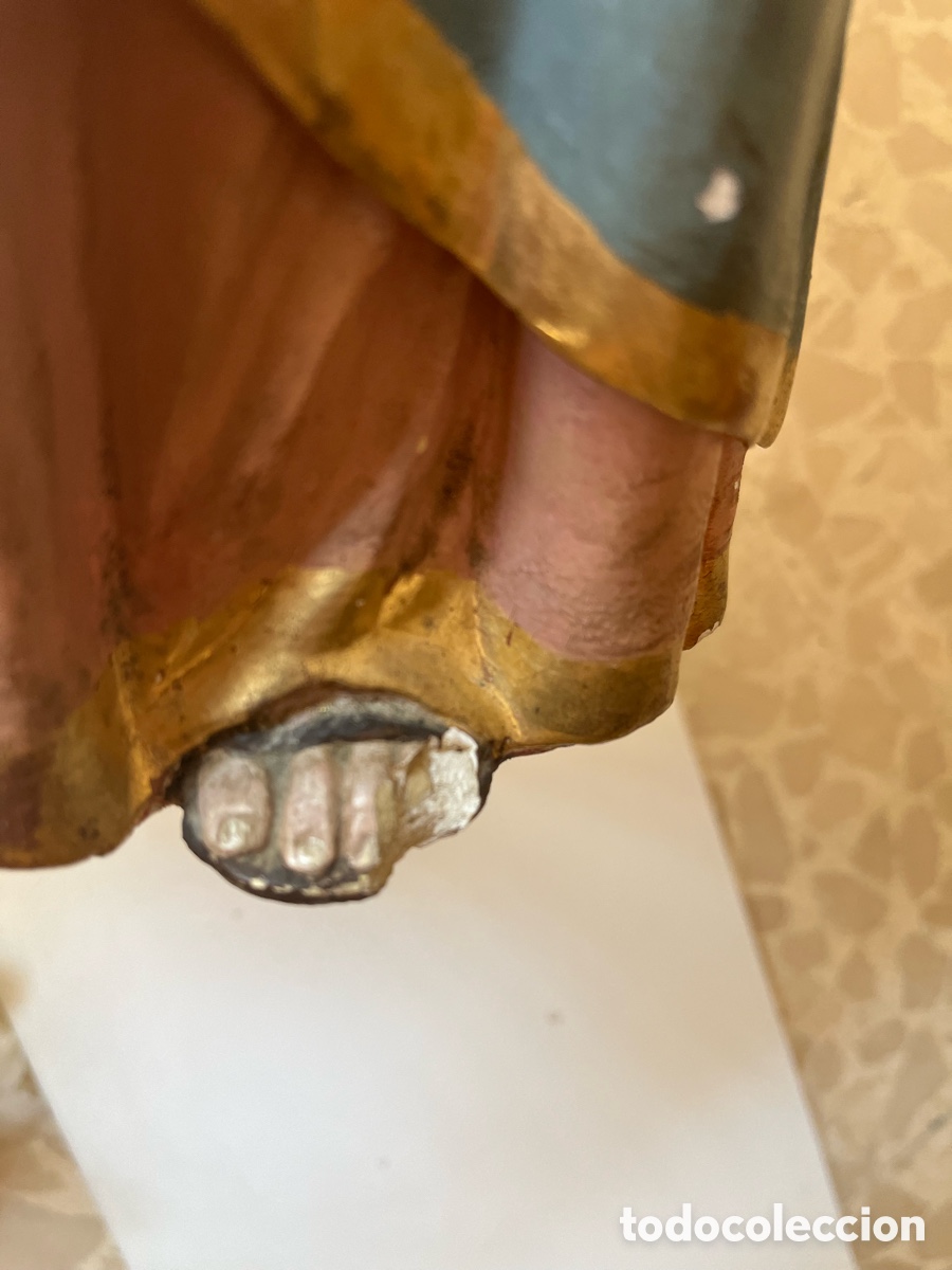 Antig&uuml;edades: Virgen de terracota - Foto 19