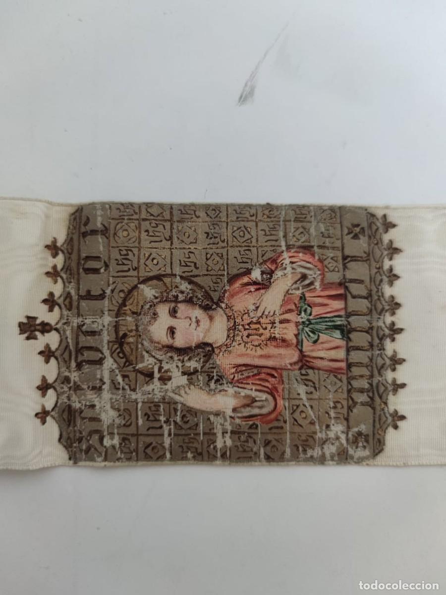 Antig&uuml;edades: ROPA DE ALTAR BLANCA - Foto 5