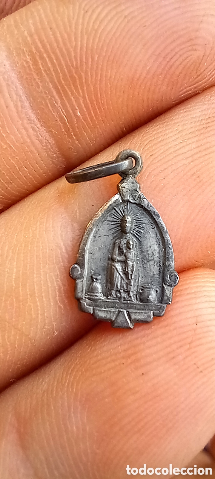 Antig&uuml;edades: ANTIGUAS MEDALLAS RELIGIOSAS - Foto 5