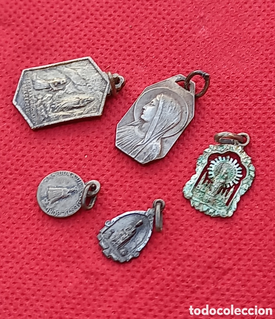 Antig&uuml;edades: ANTIGUAS MEDALLAS RELIGIOSAS - Foto 15