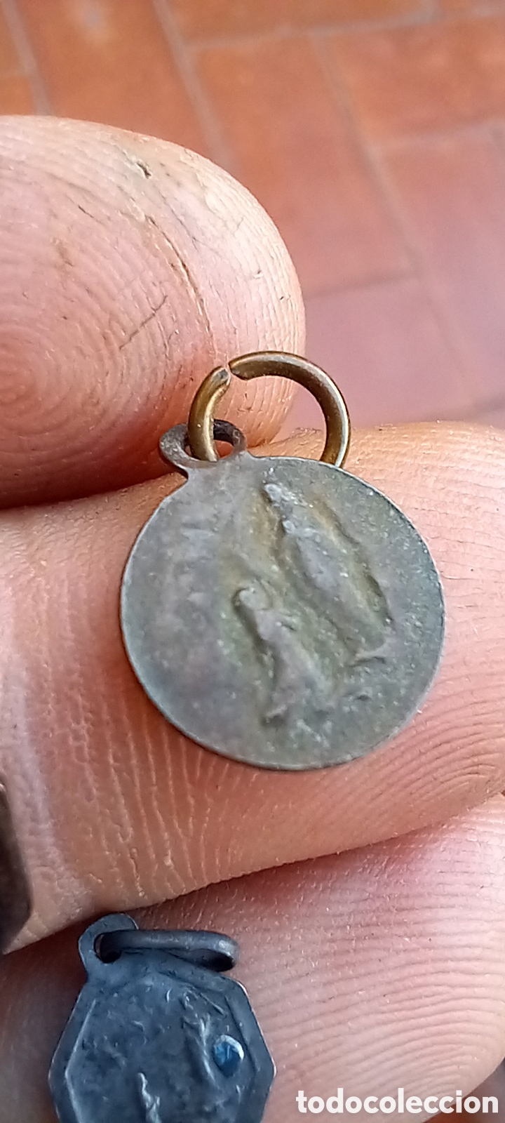 Antig&uuml;edades: MEDALLAS RELIGIOSAS AZULES - Foto 7