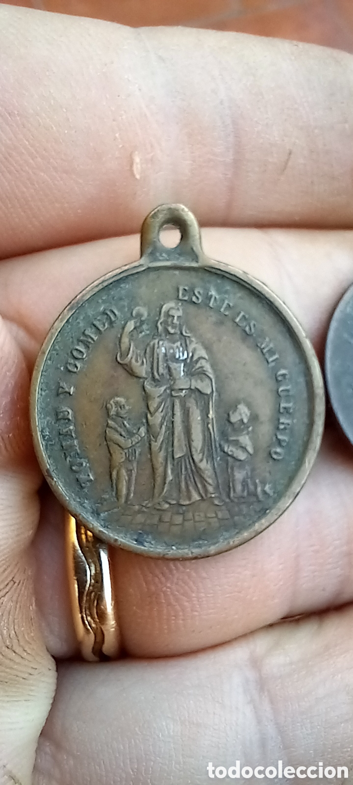 Antig&uuml;edades: ANTIGUAS MEDALLAS RELIGIOSAS - Foto 2