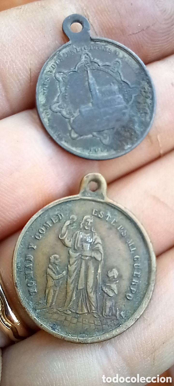 Antig&uuml;edades: ANTIGUAS MEDALLAS RELIGIOSAS - Foto 6